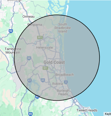 Local Delivery-Pimpama to Burleigh Heads (up to 20ks from Southport, QLD)