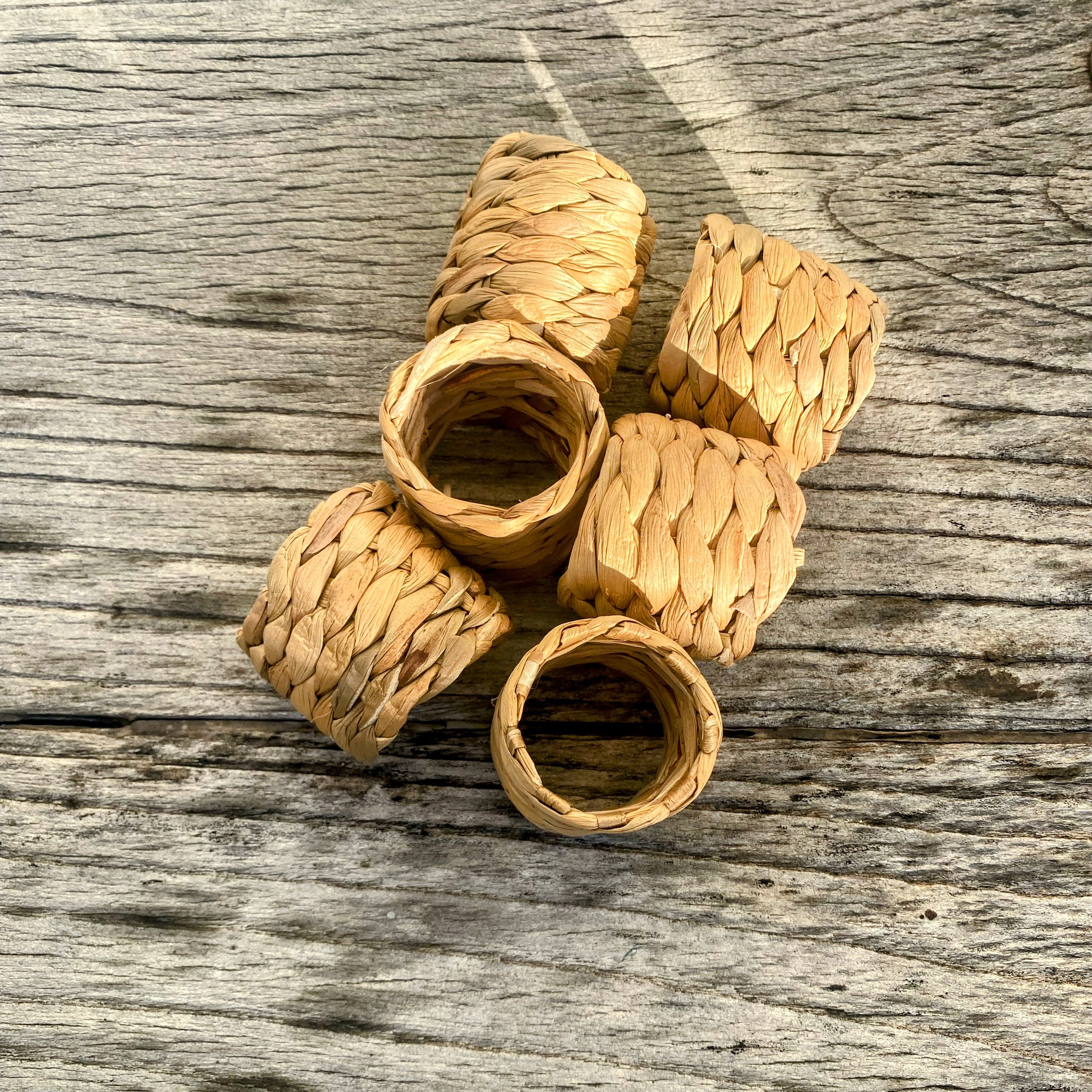 Beautiful Handwoven Rattan Napkin Ring