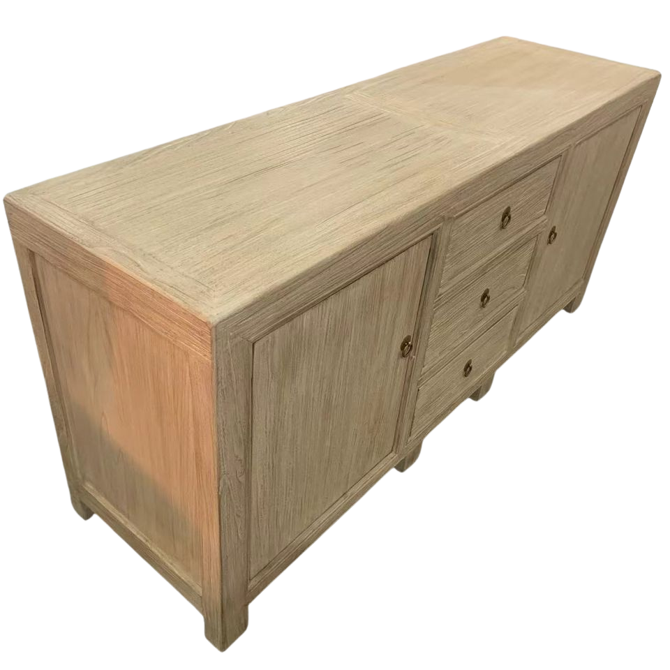 Bohemian timber style cabinet for modern rustic decor in Australia