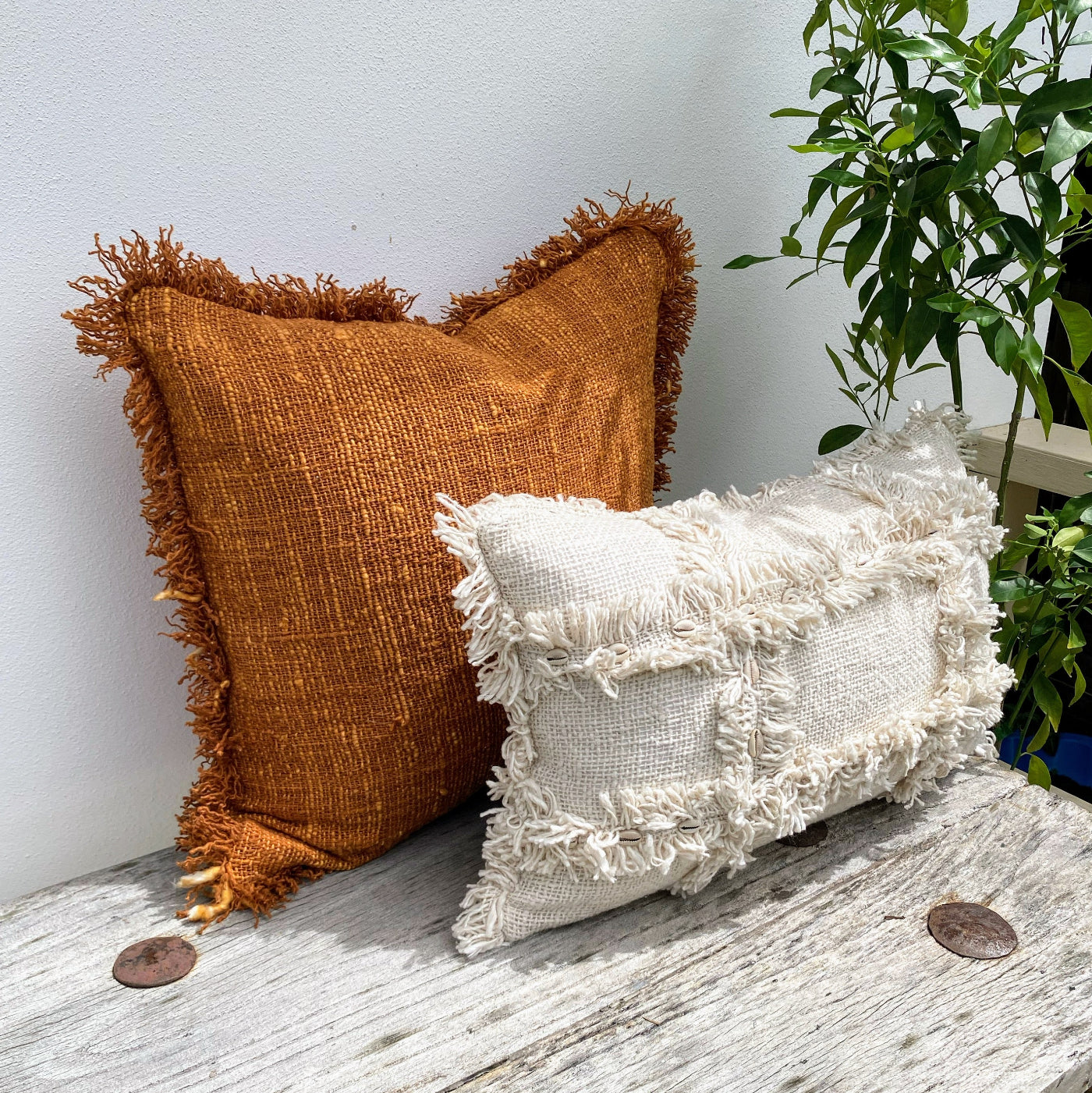 Boho Cushion Cover Set for a Serene Beach Vibe