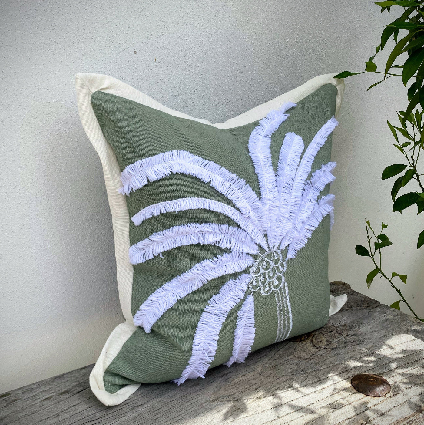 30x50cm Designer Cushions with Palm Trees