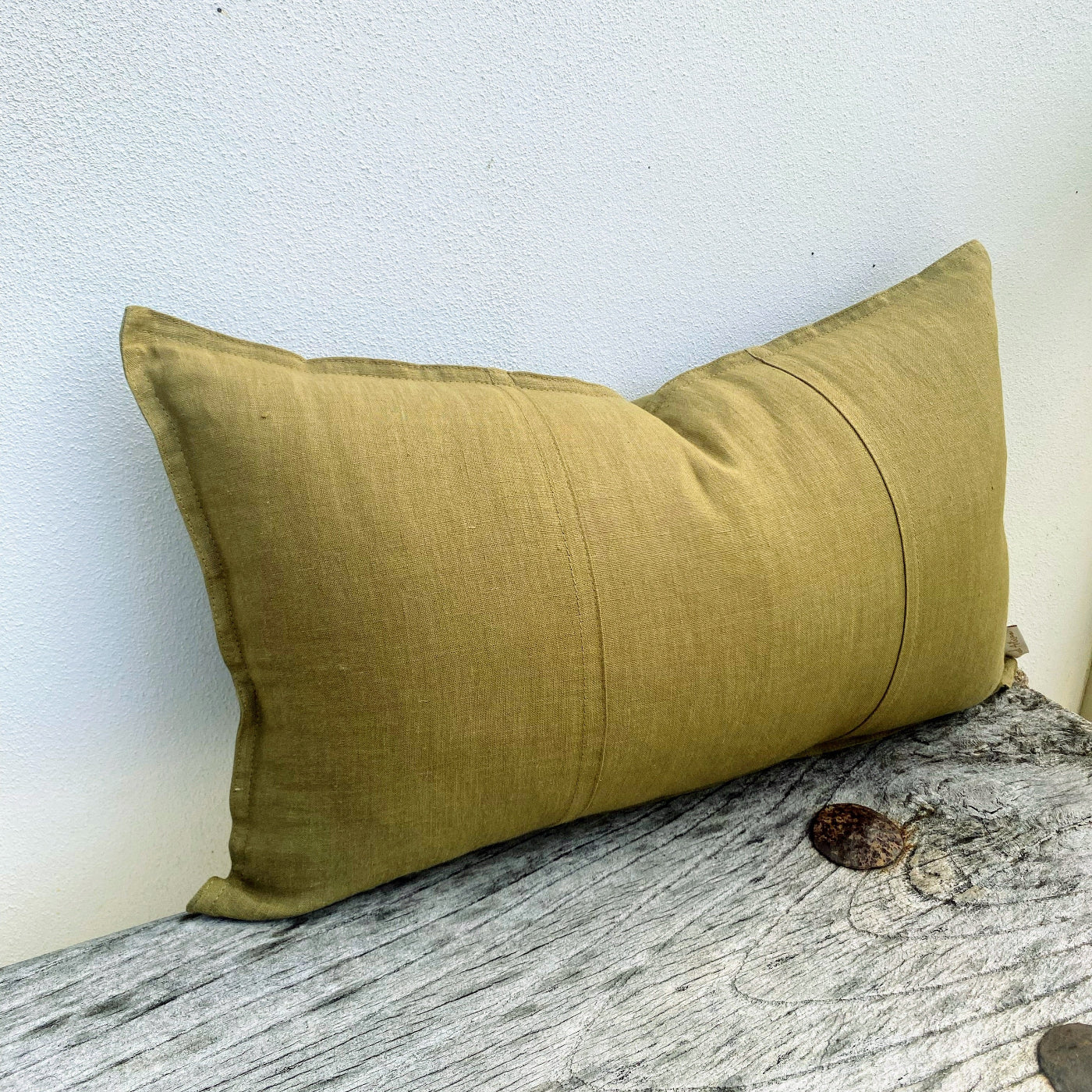 Designer Linen Cushion for Home Staging
