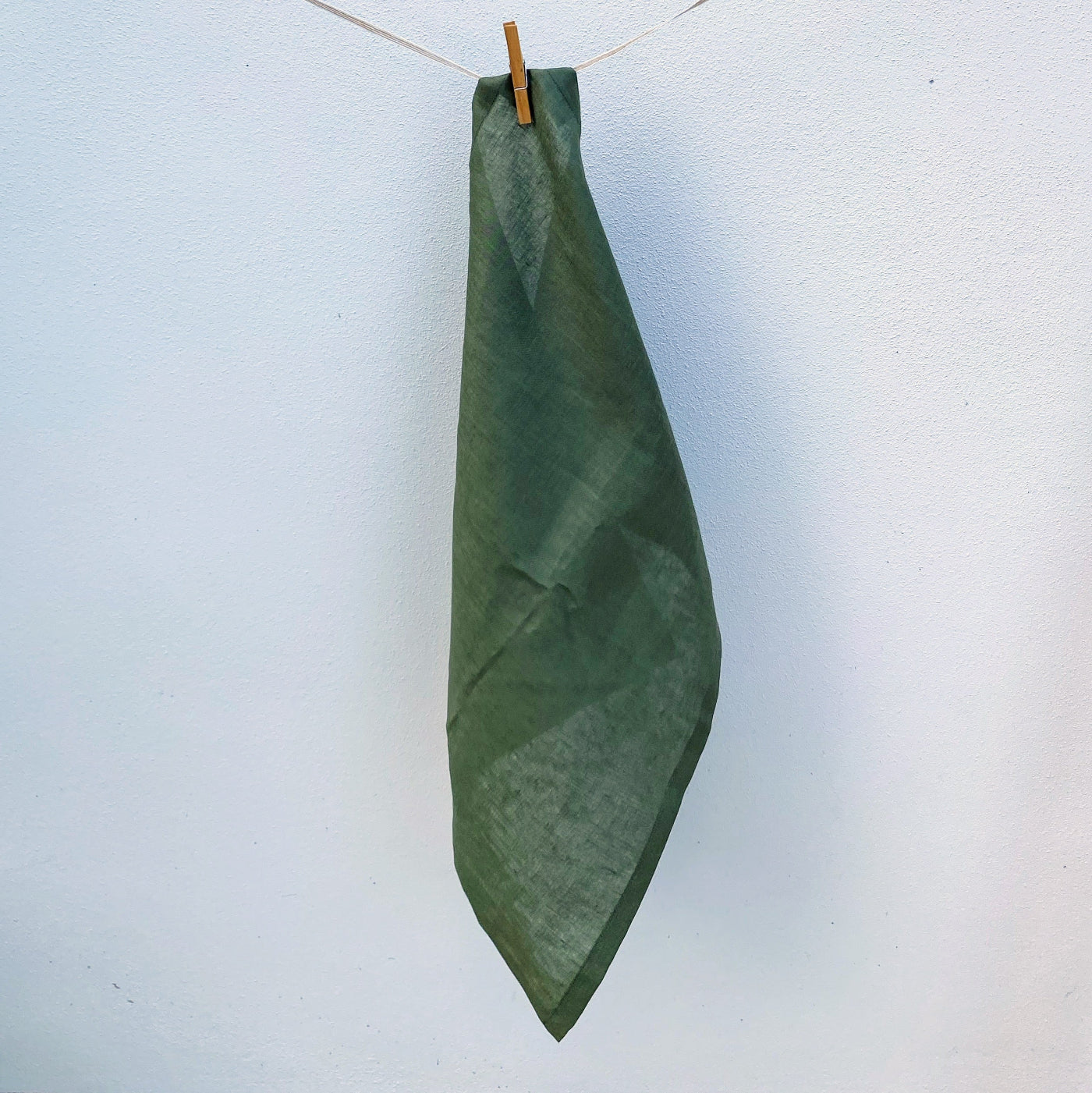 Elegant Green Linen Tea Towels Online