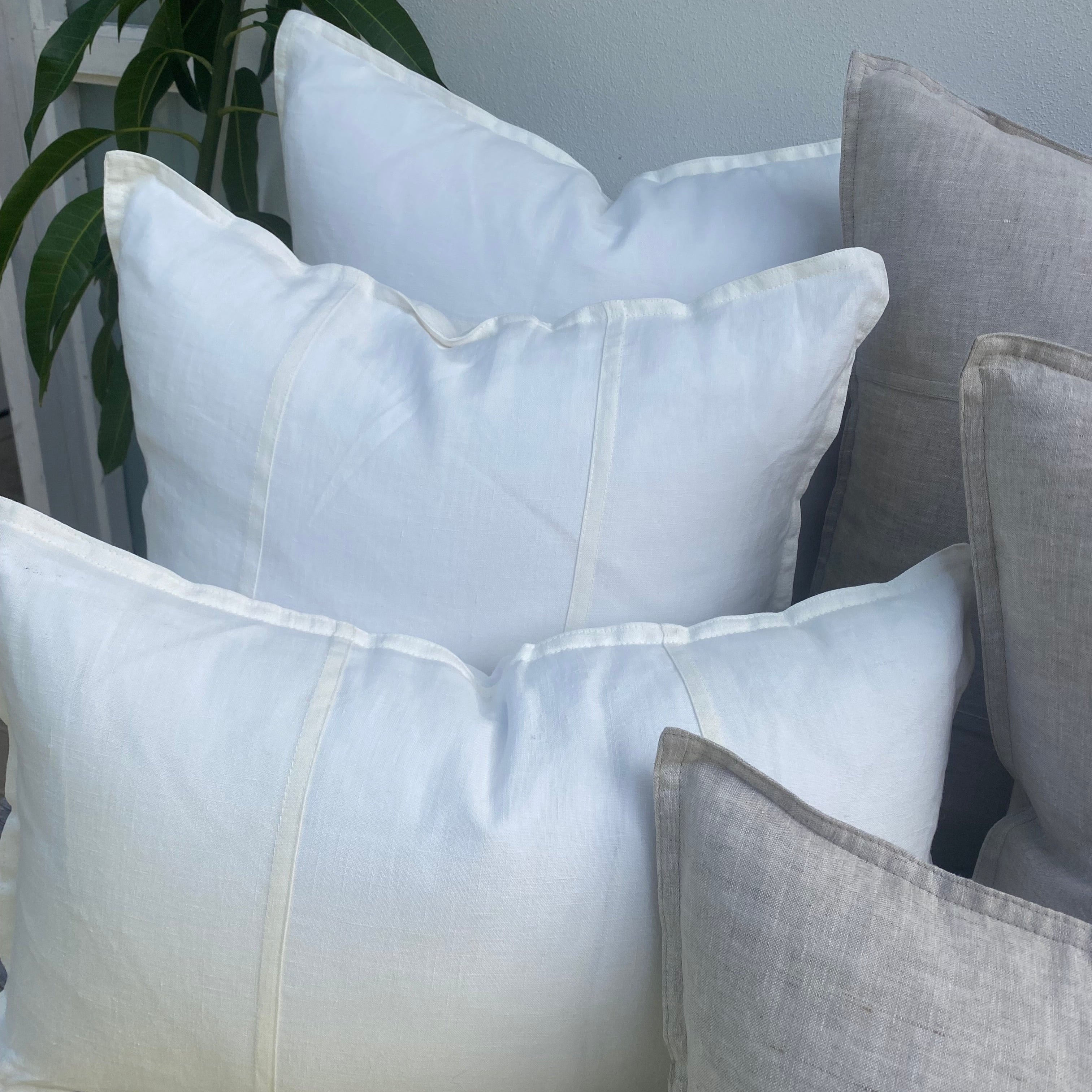 Luxury Soft White Cushion Covers in Australia
