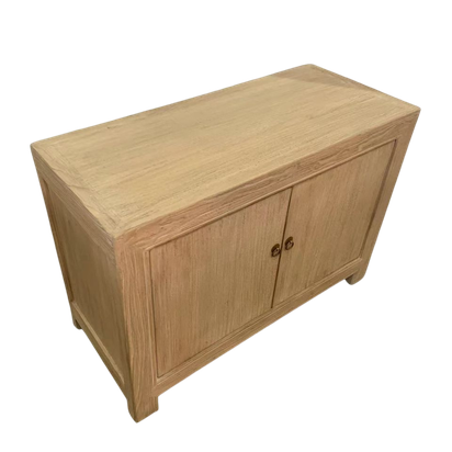Versatile 4-drawer and 2-door eco friendly wood furniture, perfect for rustic decor