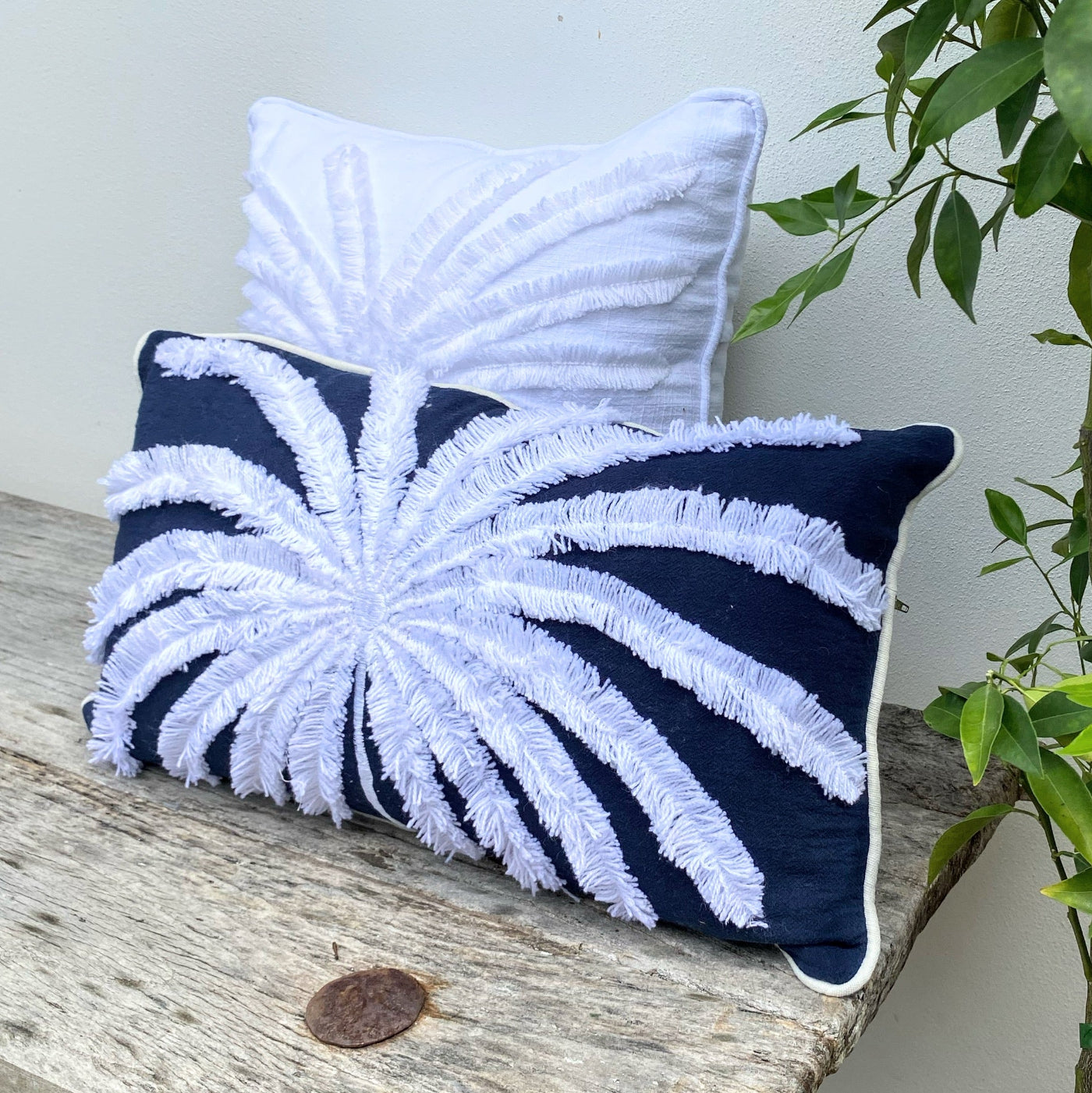 30 X 50cm​ Linen Coastal Cushions Online