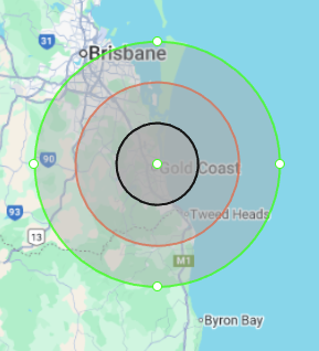 Local Delivery-Brisbane South to Northern NSW ( 60ks from Southport, QLD)