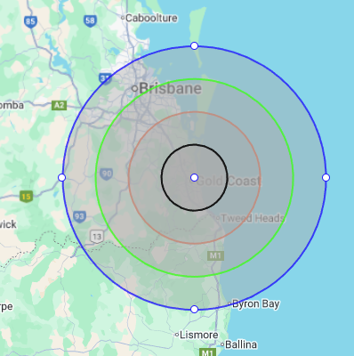 Local Delivery-Brisbane North to Byron Bay (80-100ks from Southport, QLD)