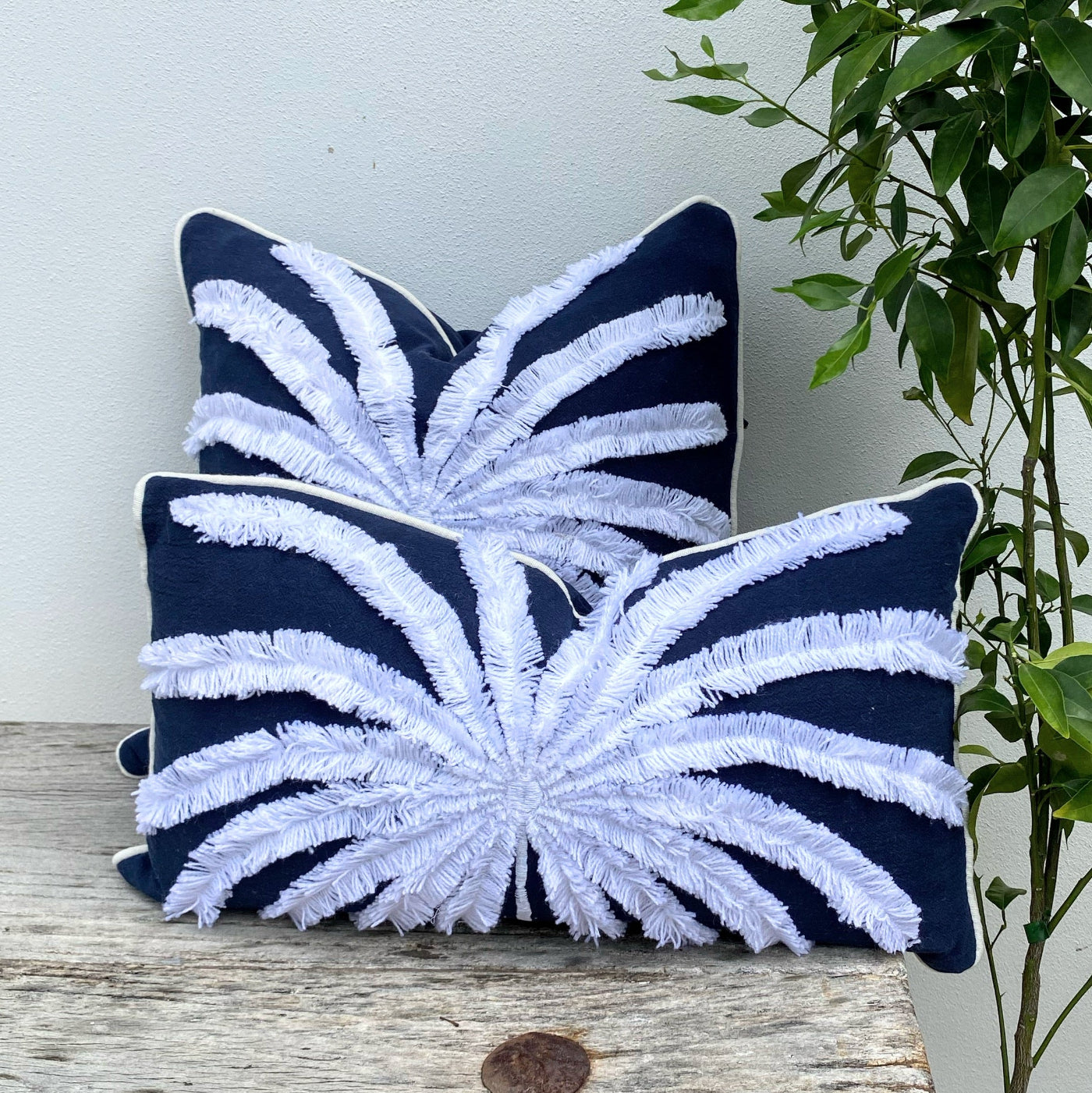 Deep Blue Cushion Cover Set Online