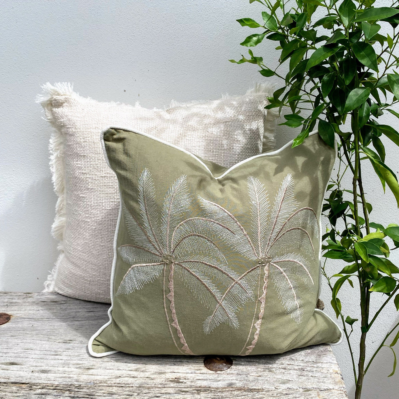 Decorative Cushions Olive Green Pillow Cover Olive Green Velvet