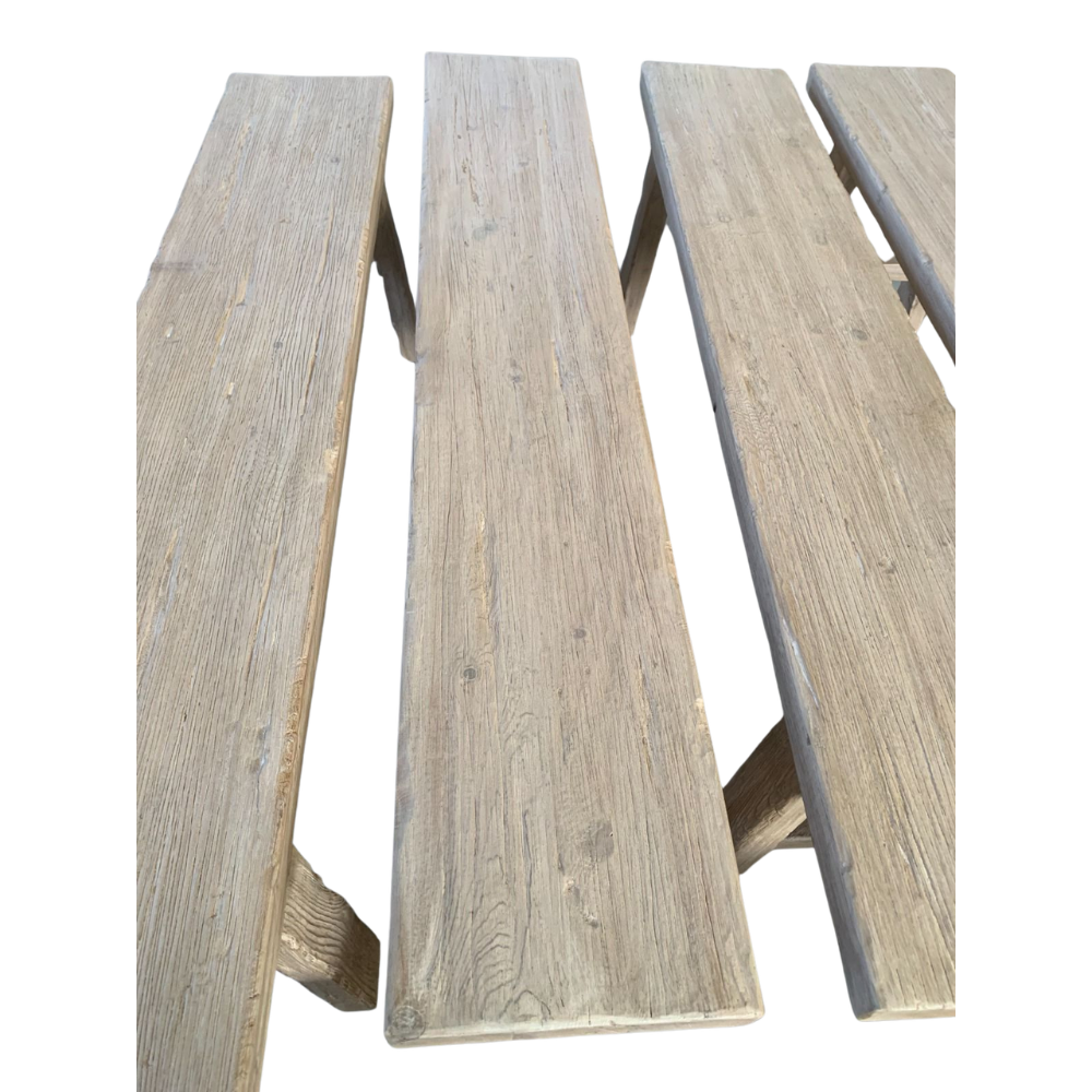 Vintage elm timber furniture, perfect for coastal home decor in Australia